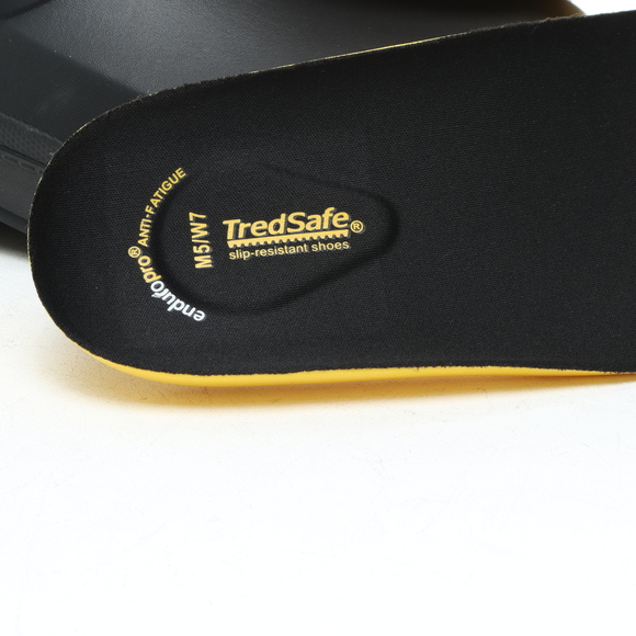 TredSafe All Rubber Slip-on Clog • Women's 7 Men's 5 • Black - Picture 13 of 16